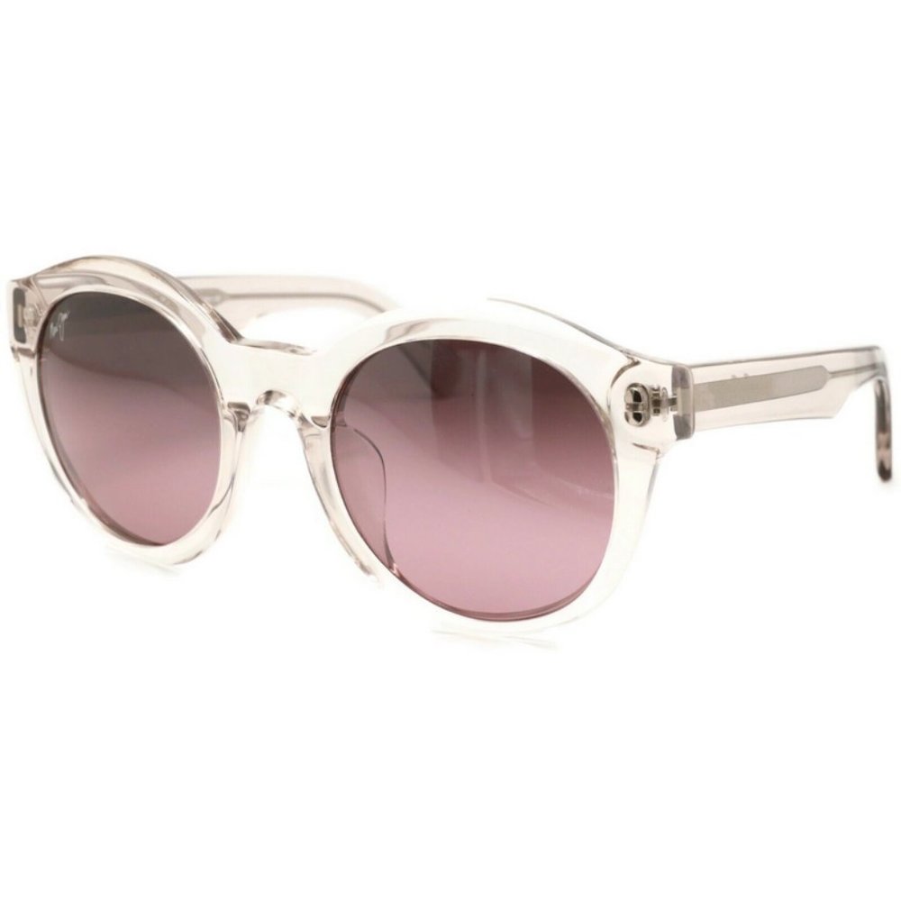 Maui Jim Jasmine MJ 738-05B Round Crystal Polarized Sunglasses Maui Rose (C)